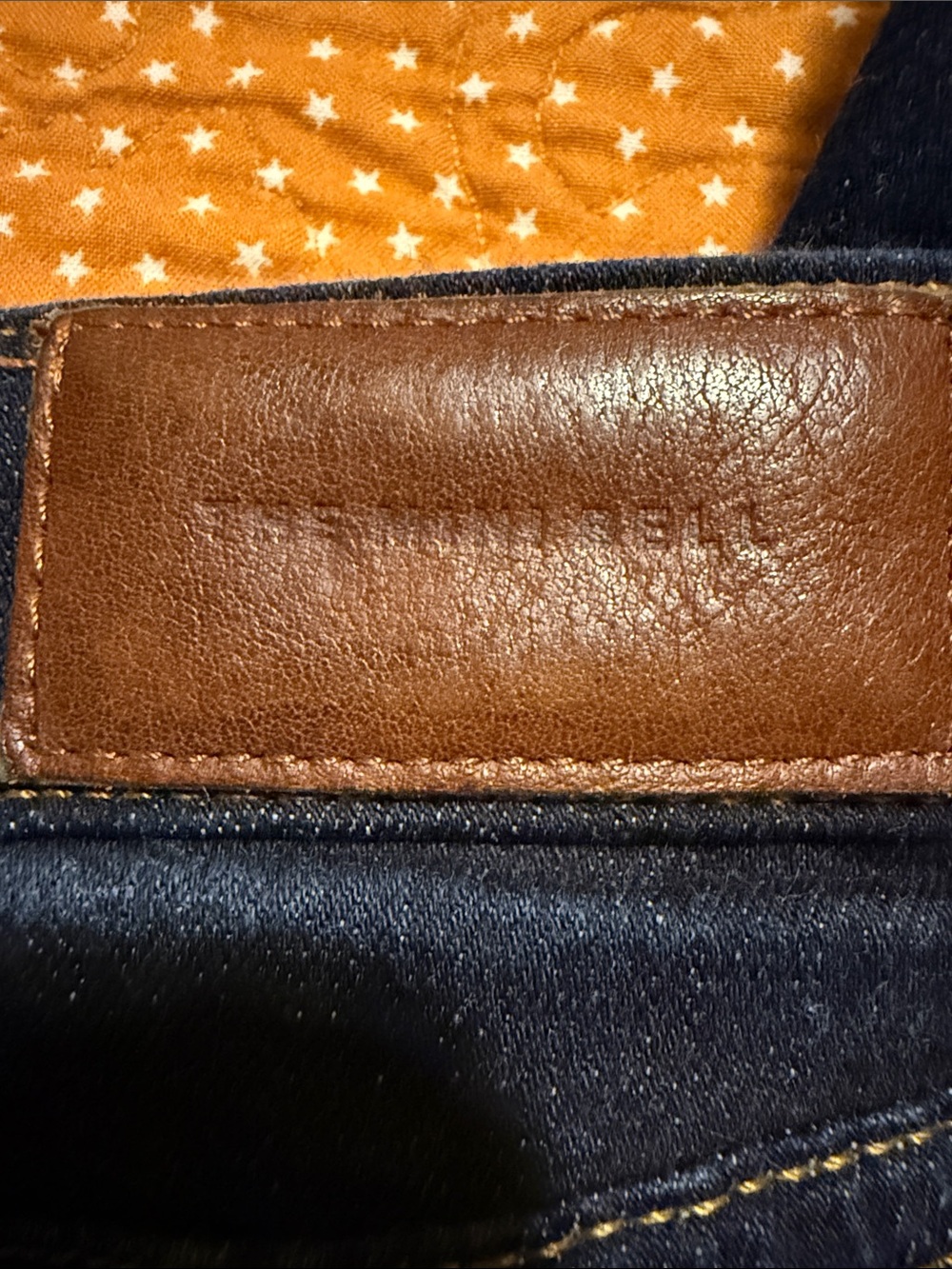 Zara Navy Wide-Leg Flare Jeans - Picture 7 of 7